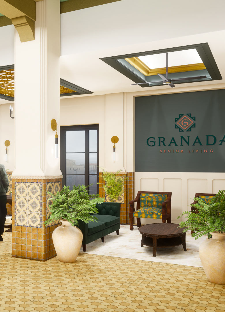 Granada Main Lobby Homes San Antonio